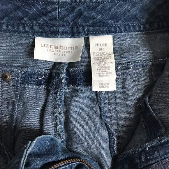 Liz Claiborne High-rise Cropped Flare Jeans - Picture 5 of 6